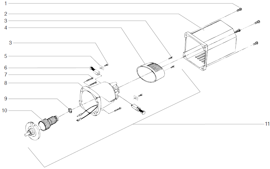 330 Motor Assembly Parts